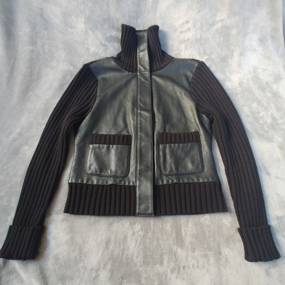One Girl Who Black Leather Jacket